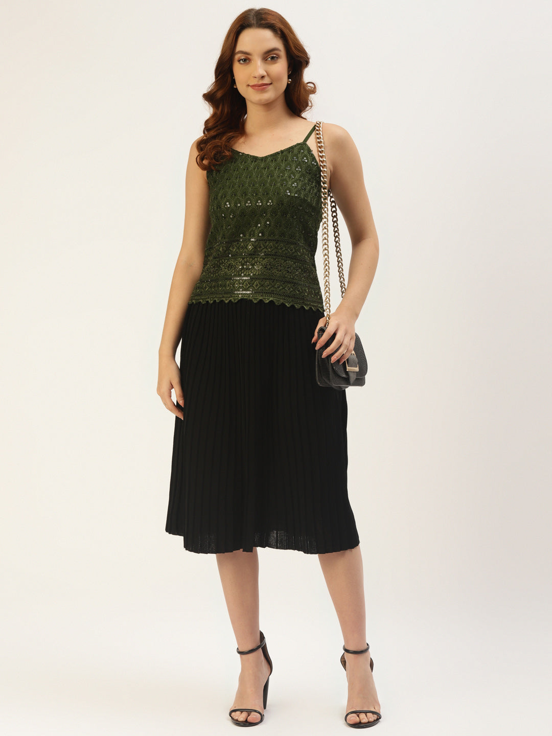 Embellished Embroidered Top