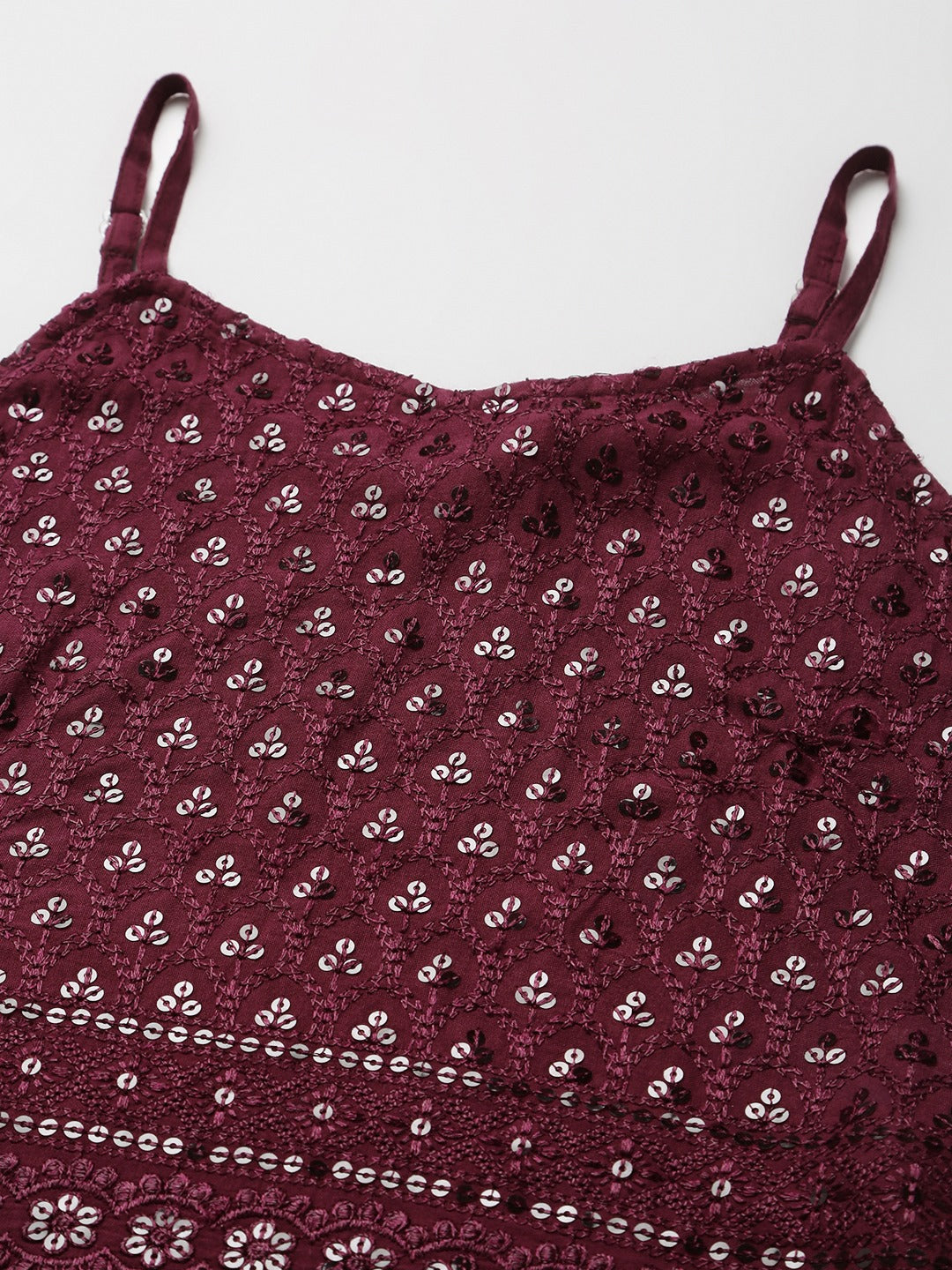 Embellished Embroidered Top