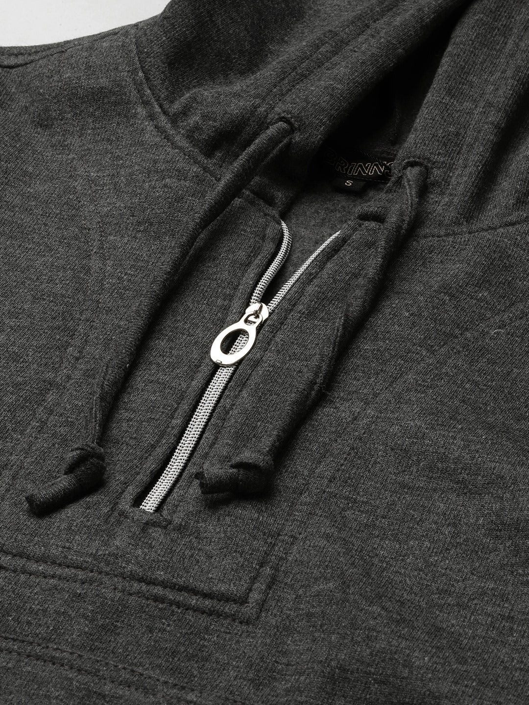 Women Burgundy Fleece Hooded Sweatshirt