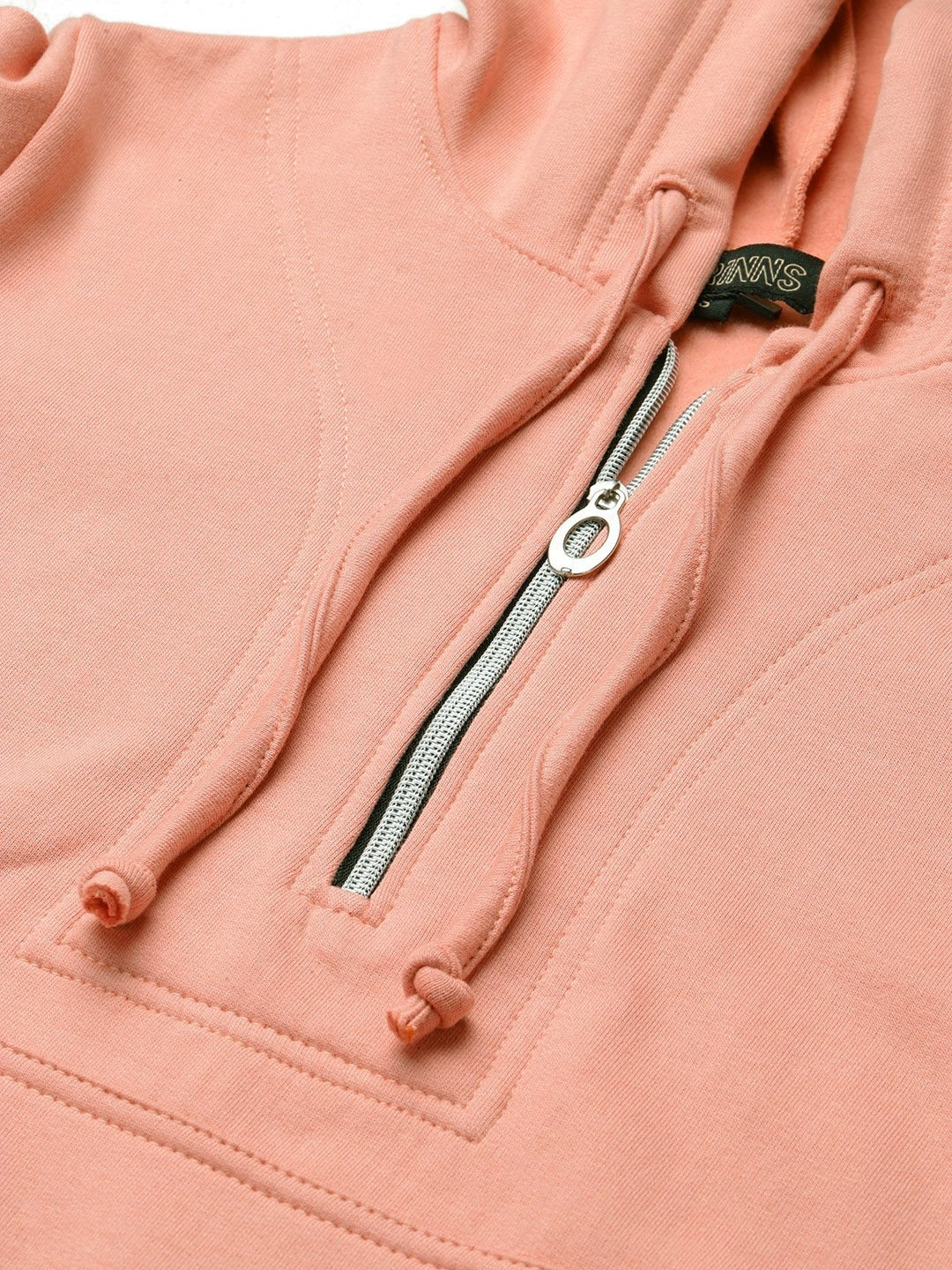 Women Burgundy Fleece Hooded Sweatshirt