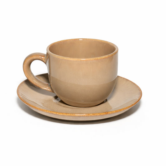 Coffee Mug Saucer Set | Bagie | 200 ml
