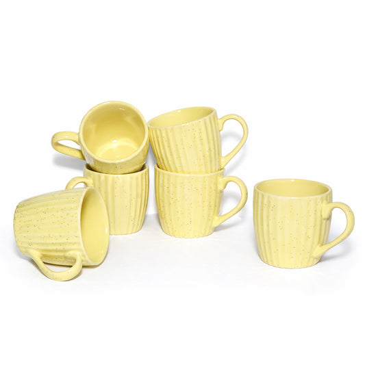 Tea Coffee Cups Set of 6 | 180 ml