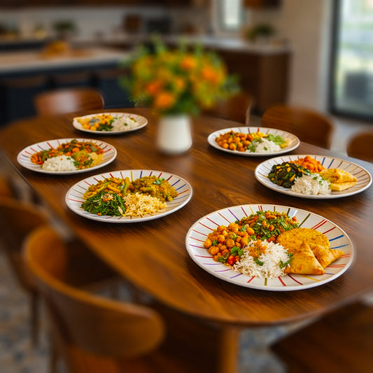 Dinner Plates Set | Multicolour