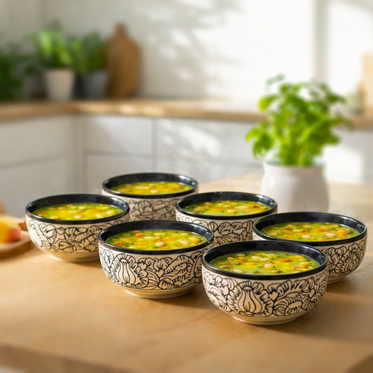 Handpainted Bowls Sets | 400 ml each