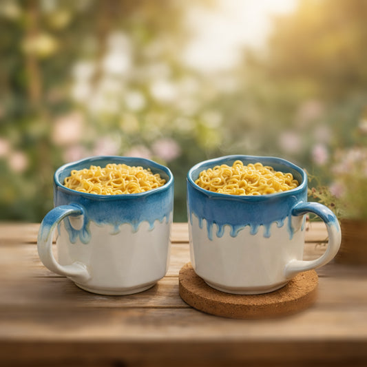 Maggie Mugs Set of 2 |Dual Colour | 500 ml