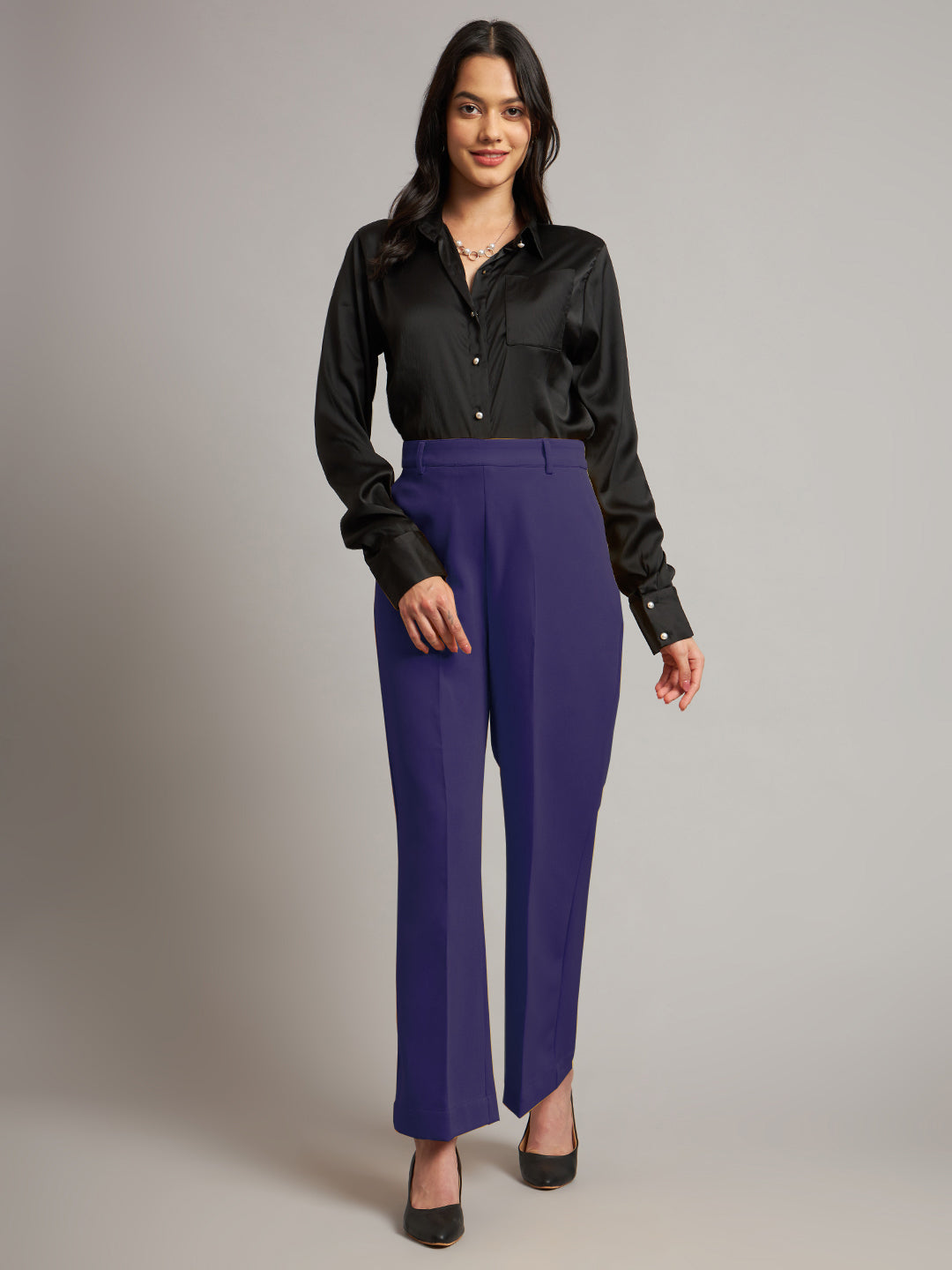 Regular Fit Formal Trousers