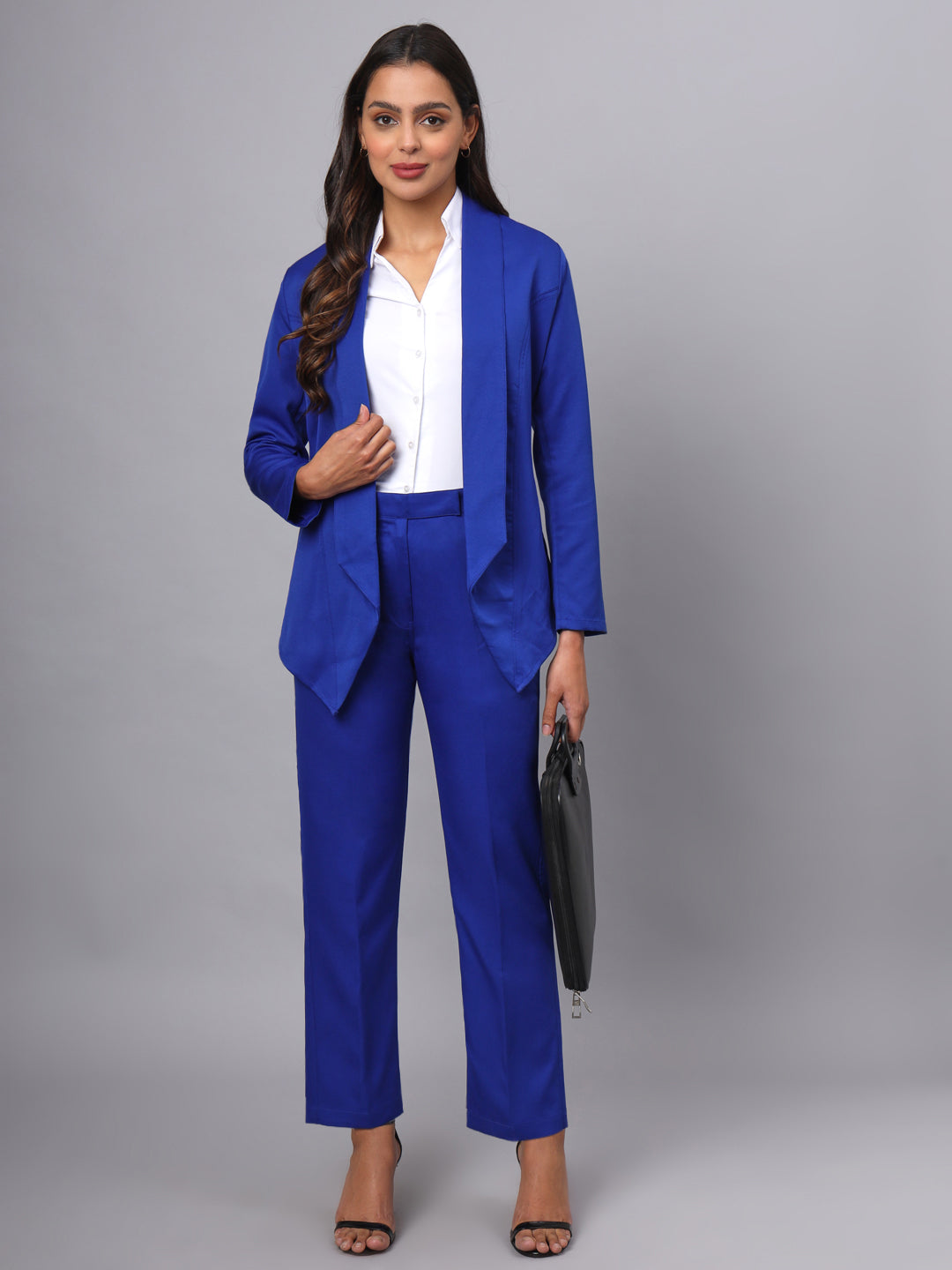 Shawl Collar Blazer With Trousers Two Pieces Formal Suit