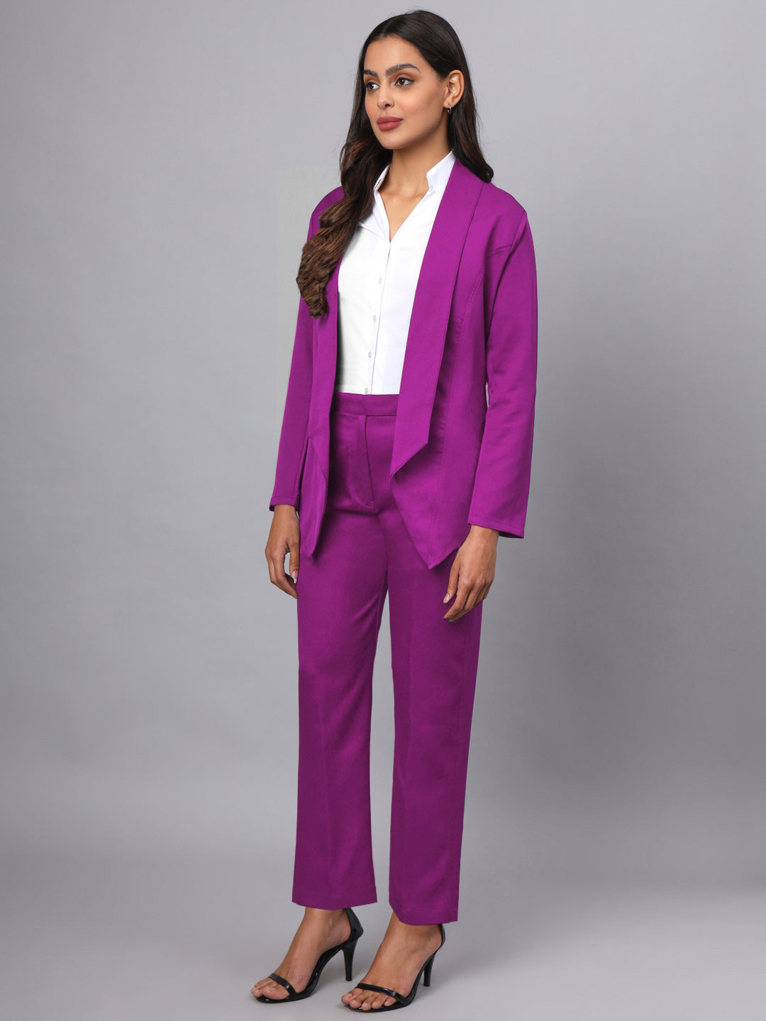 Shawl Collar Blazer With Trousers Two Pieces Formal Suit