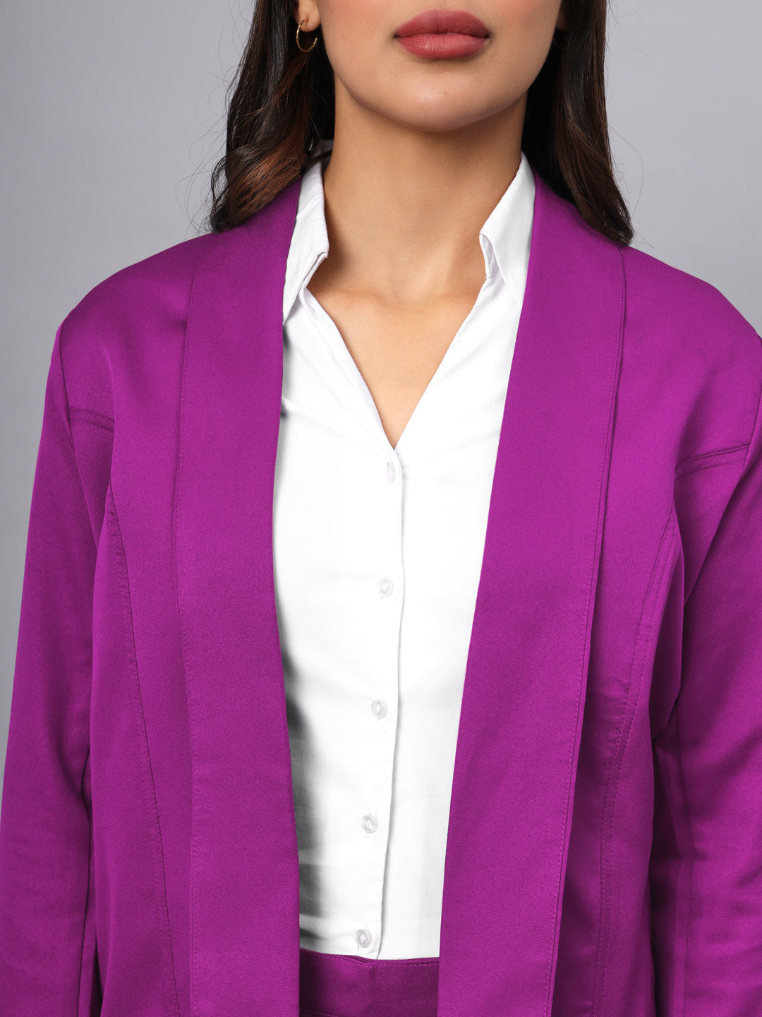 Shawl Collar Blazer With Trousers Two Pieces Formal Suit