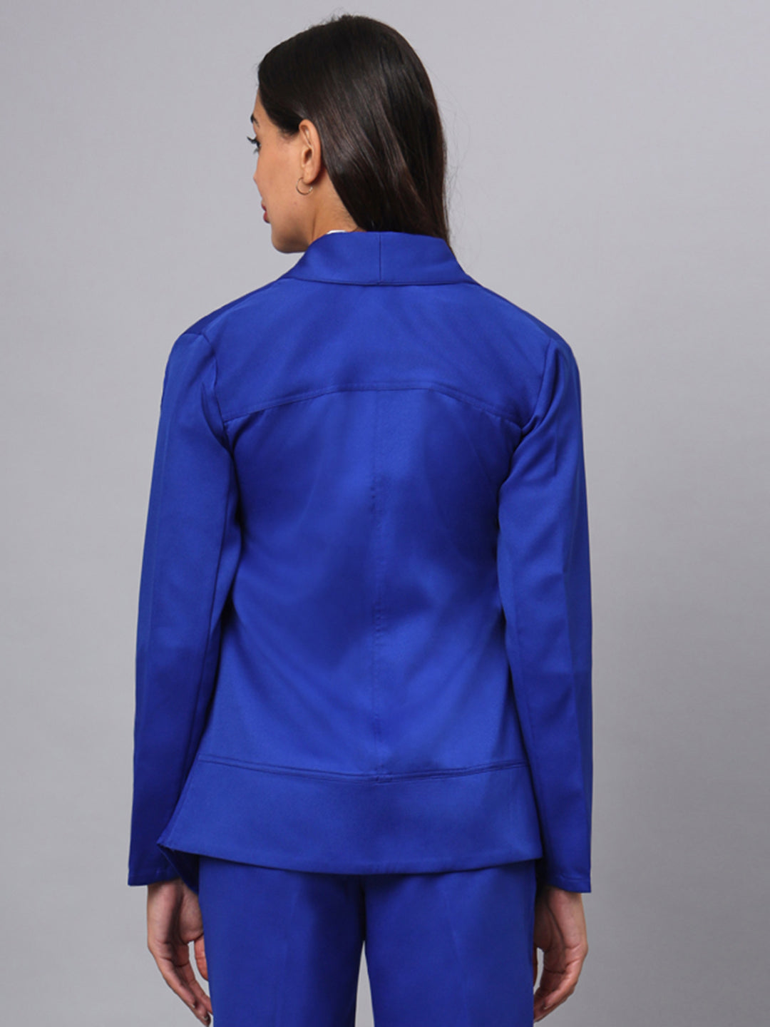 Shawl Collar Open Front Blazer