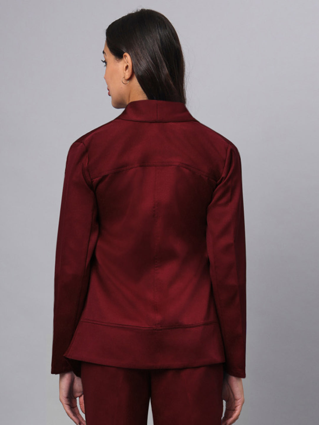 Shawl Collar Open Front Blazer