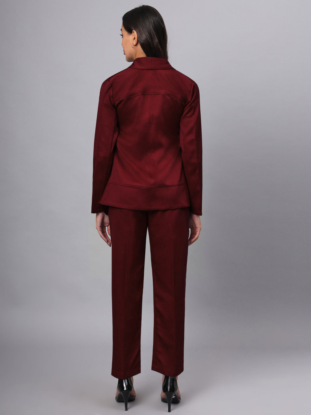 Shawl Collar Blazer With Trousers Two Pieces Formal Suit