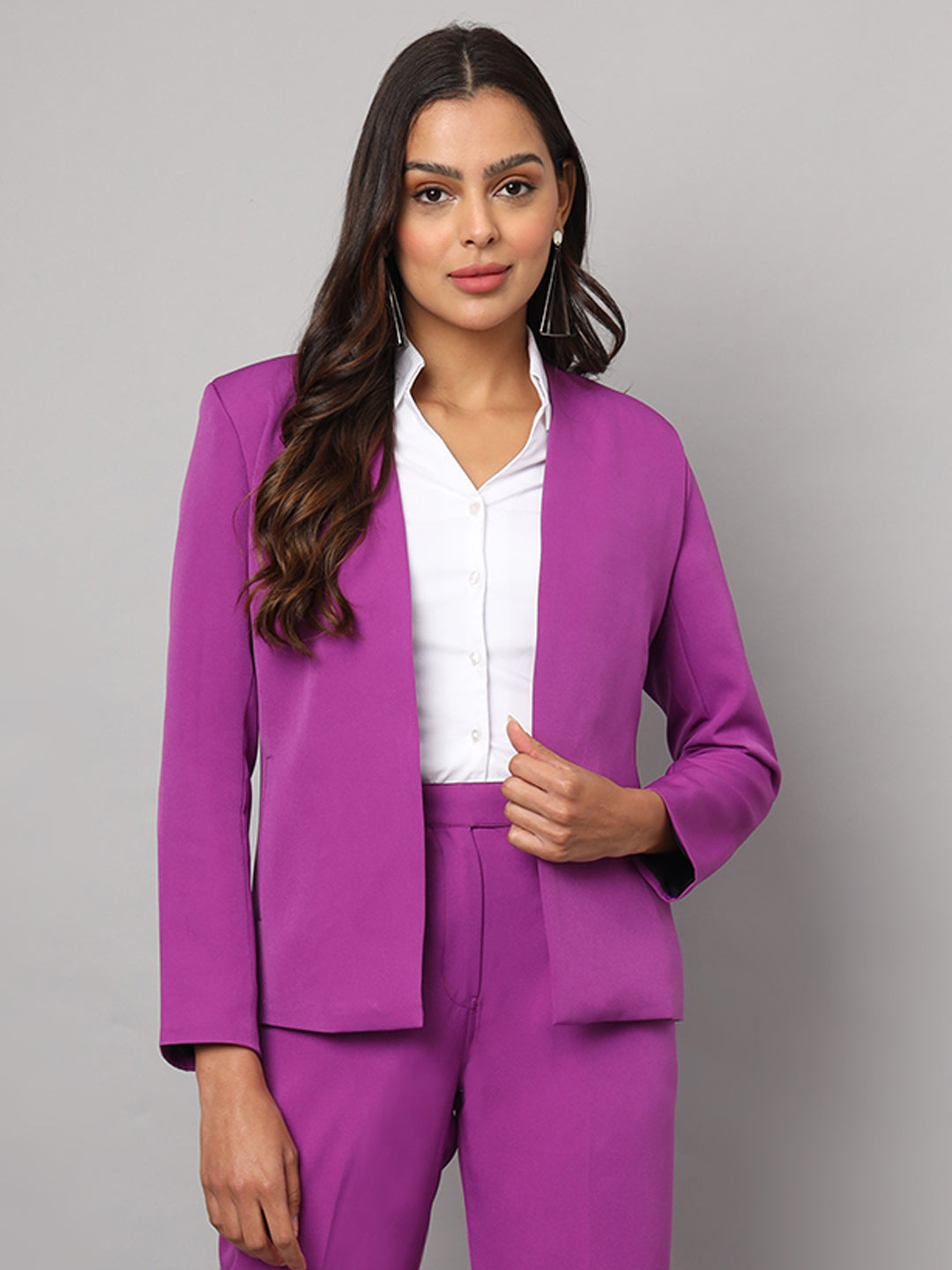 Formal Front Open Blazers