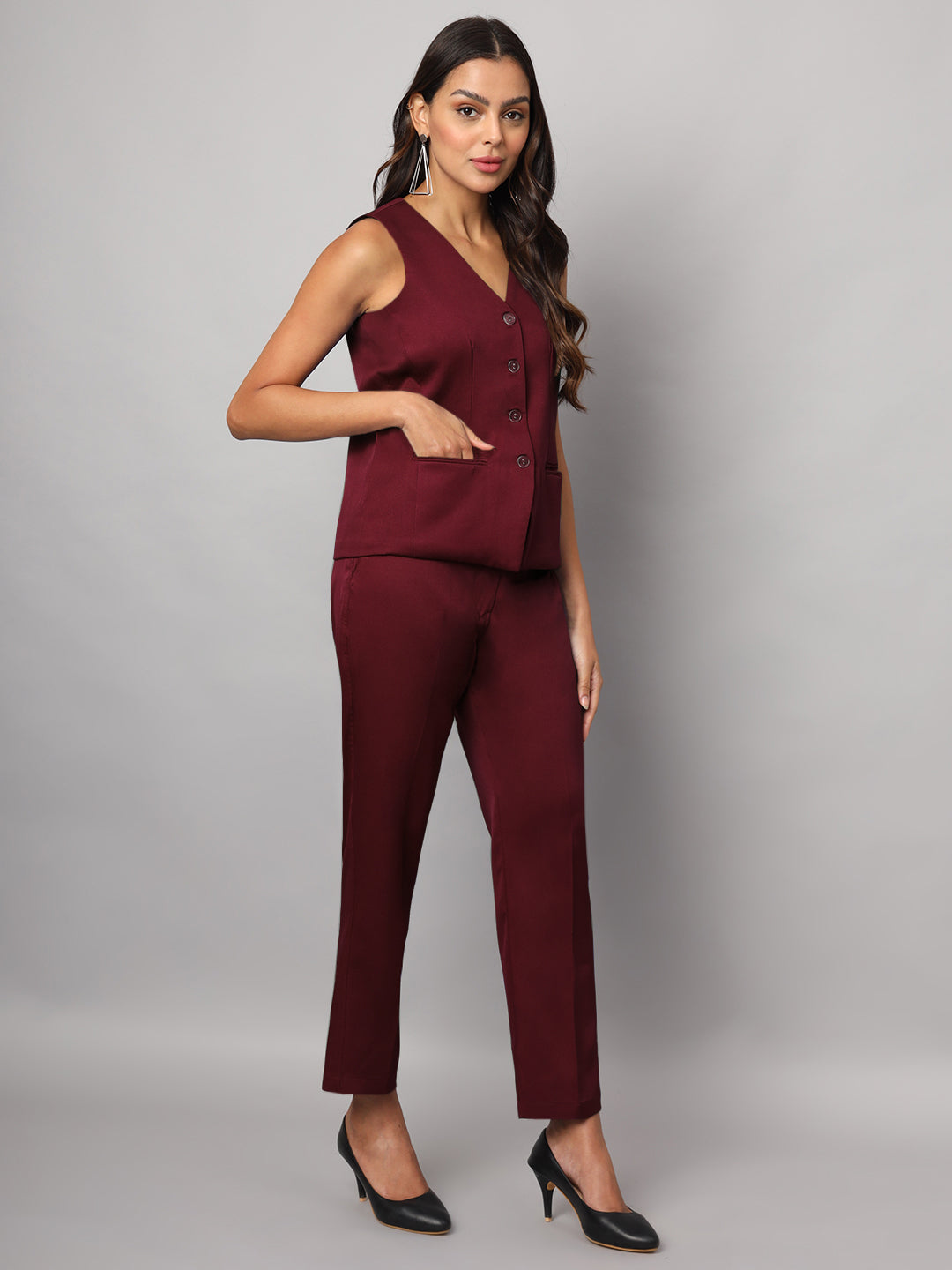 Waistcoat With Trouser Set