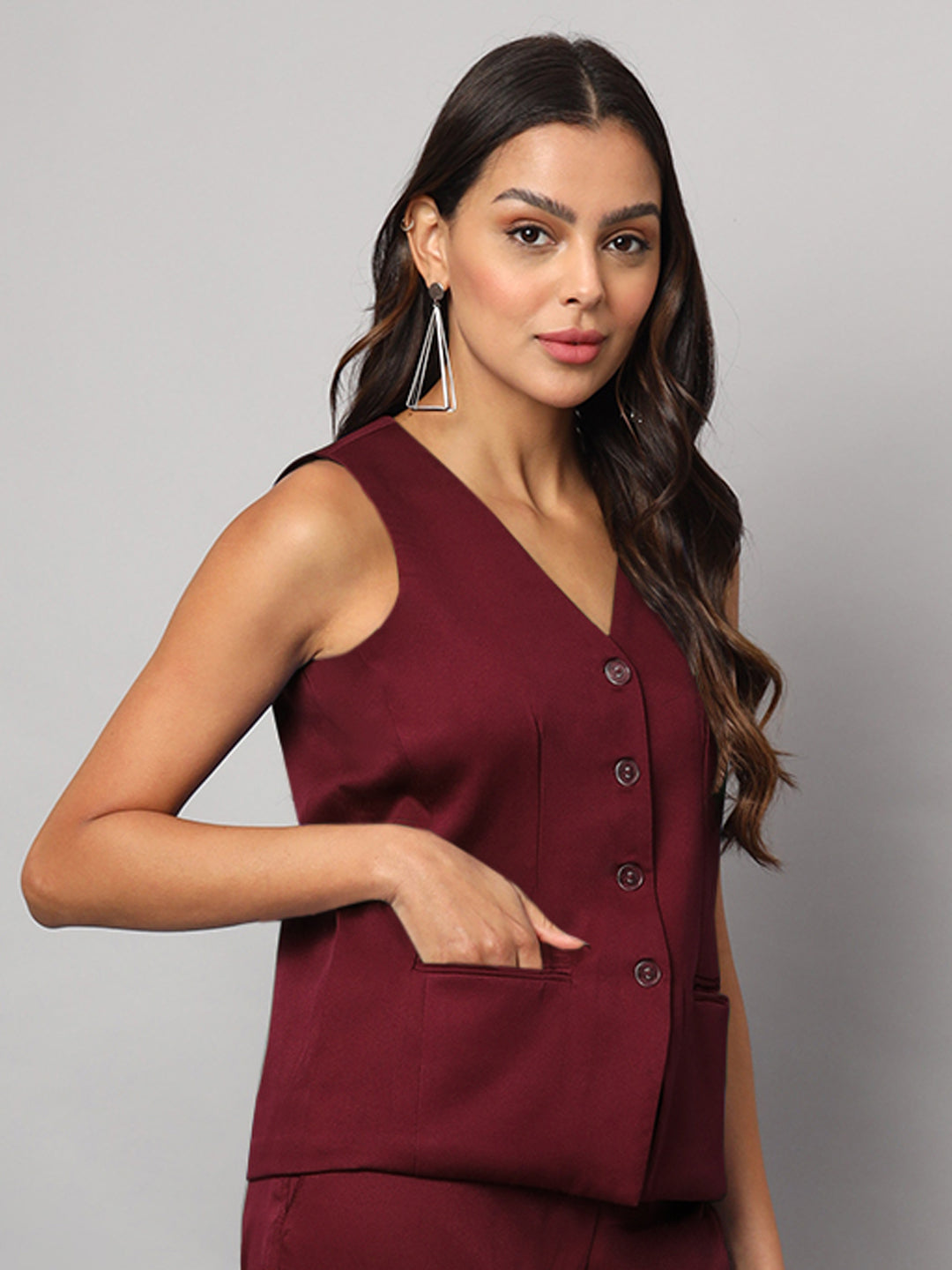 V-Neck Waistcoat