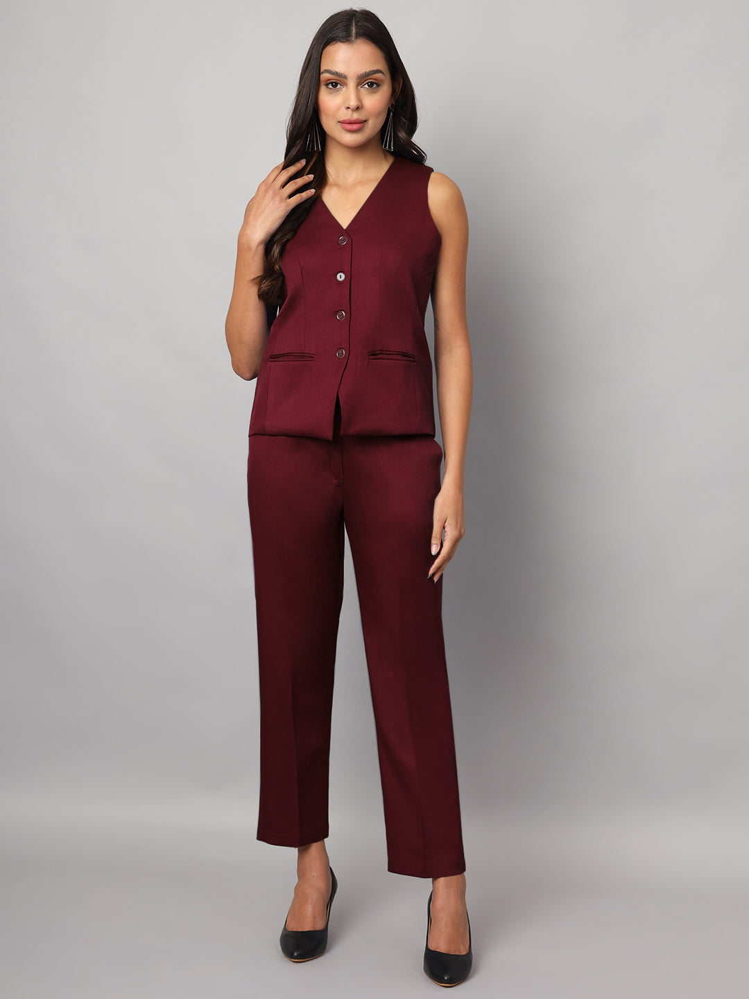 Waistcoat With Trouser Set