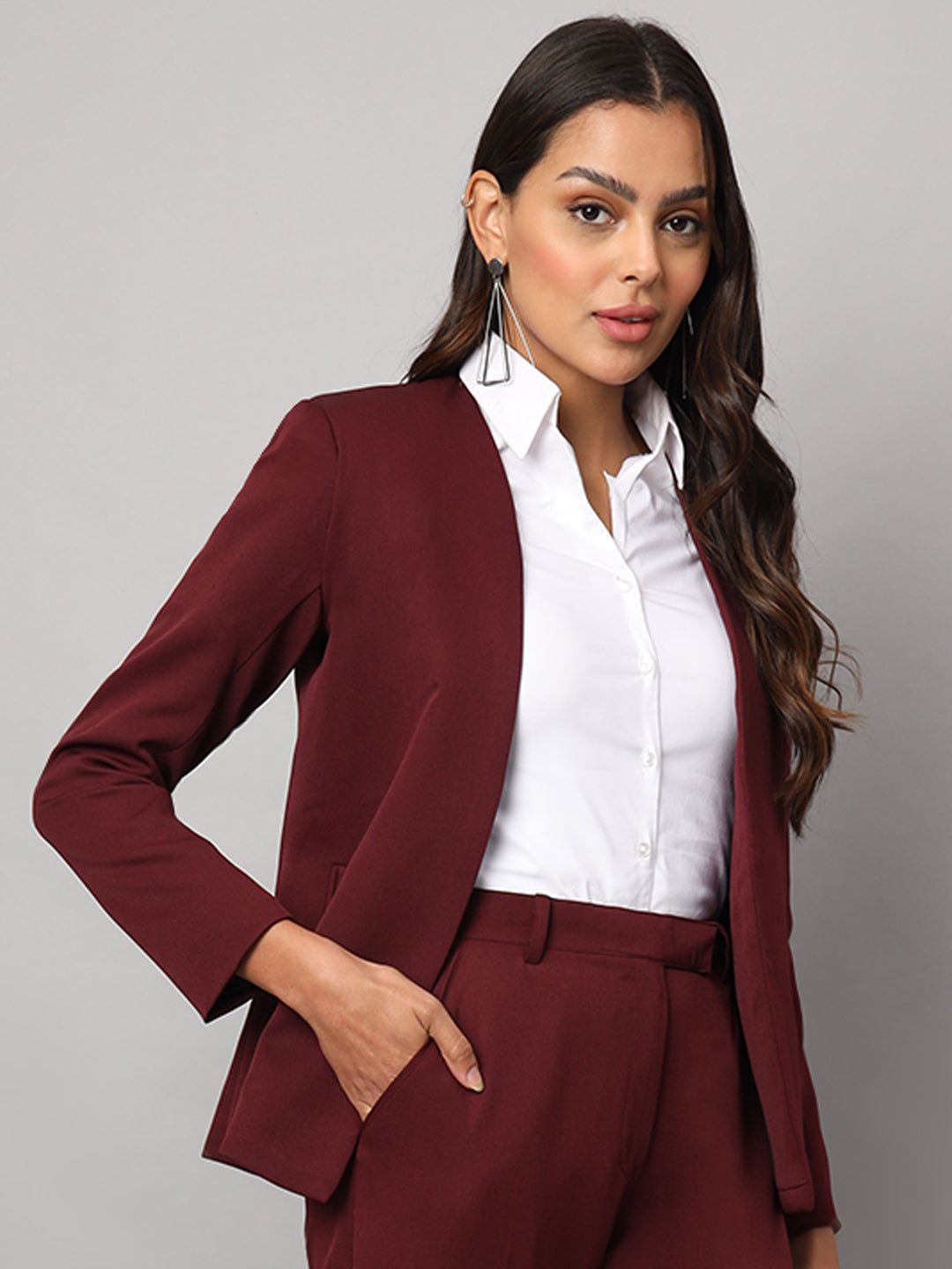 Formal Front Open Blazers