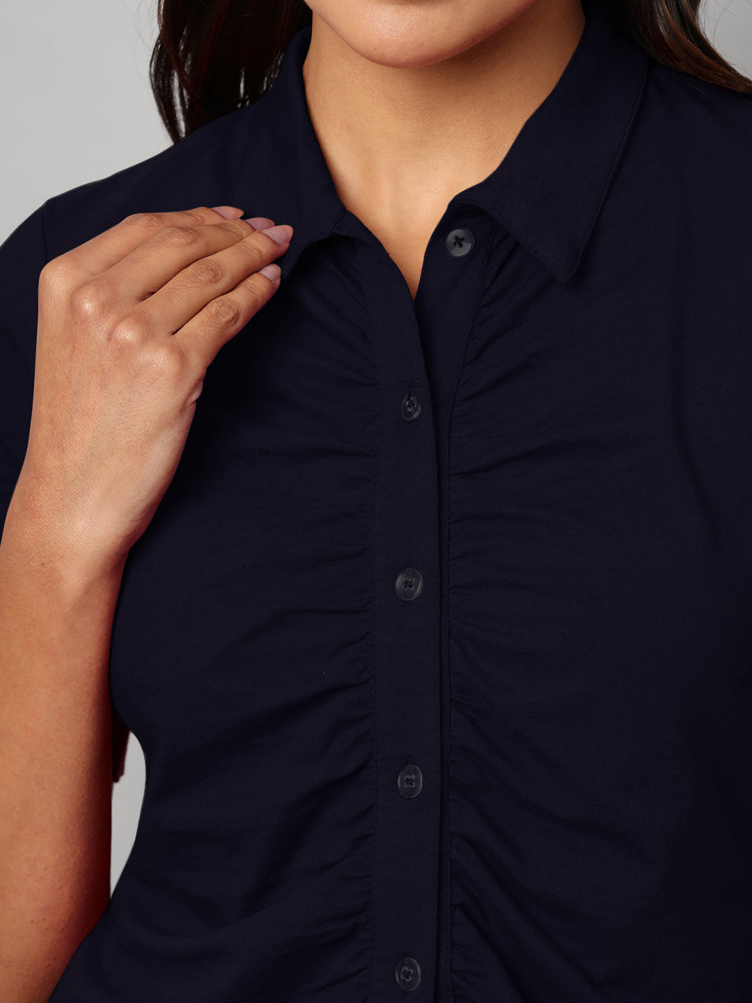Relaxed Opaque Casual Shirt