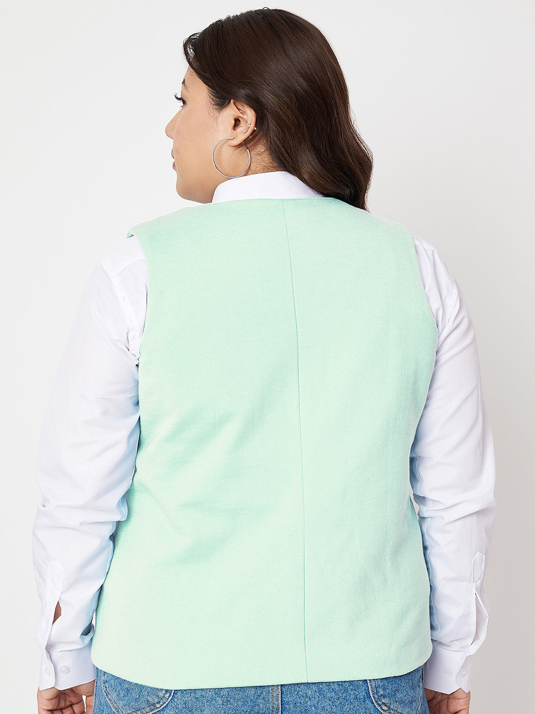 V-Neck Sleeveless Waistcoat