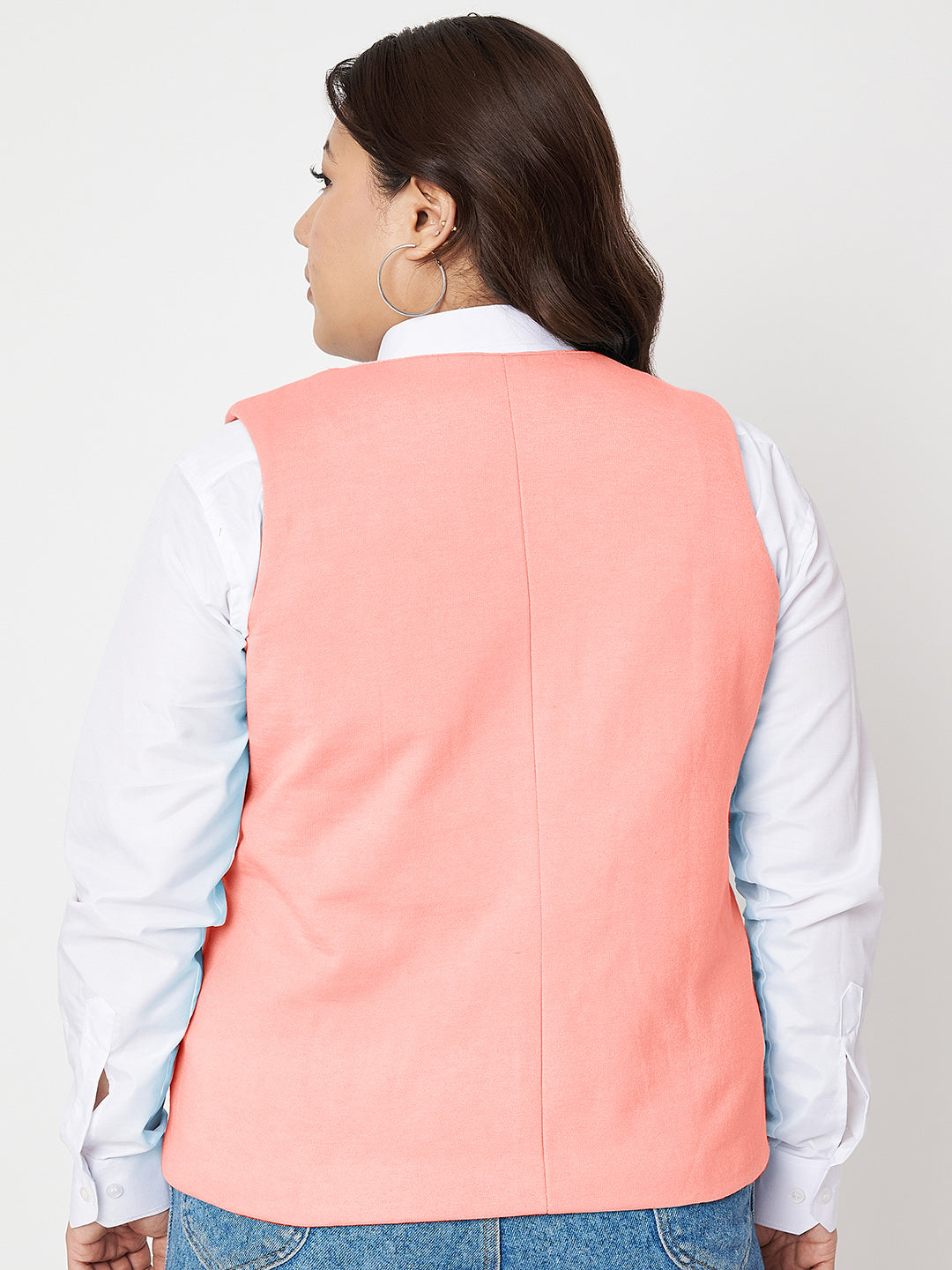 V-Neck Sleeveless Waistcoat