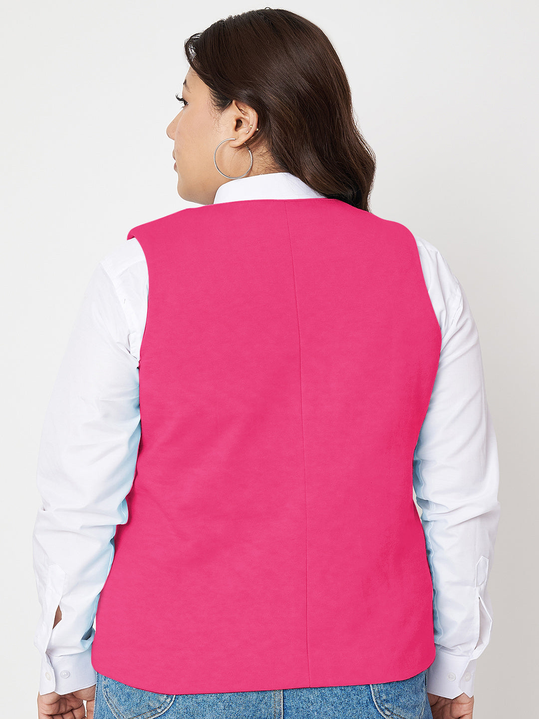 V-Neck Sleeveless Waistcoat