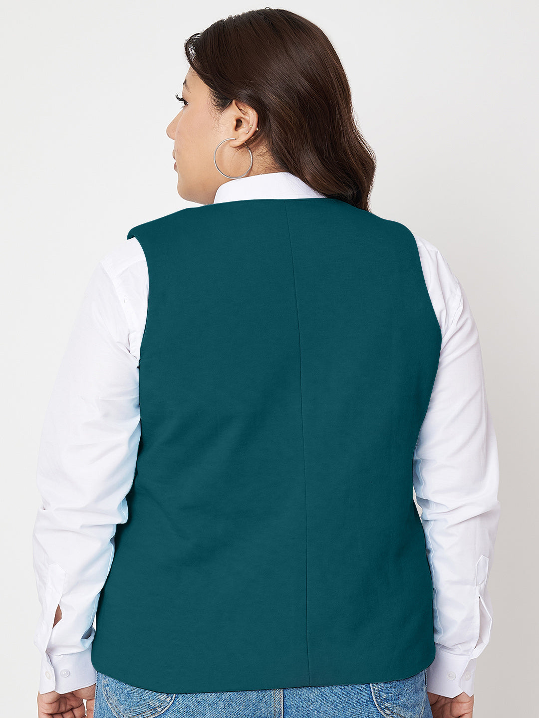 V-Neck Sleeveless Waistcoat