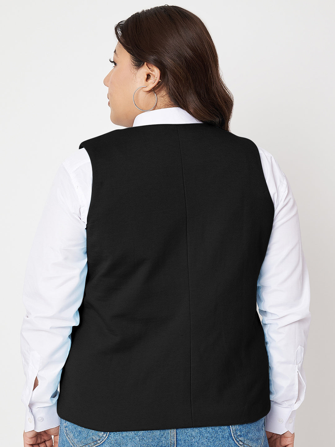 V-Neck Sleeveless Waistcoat