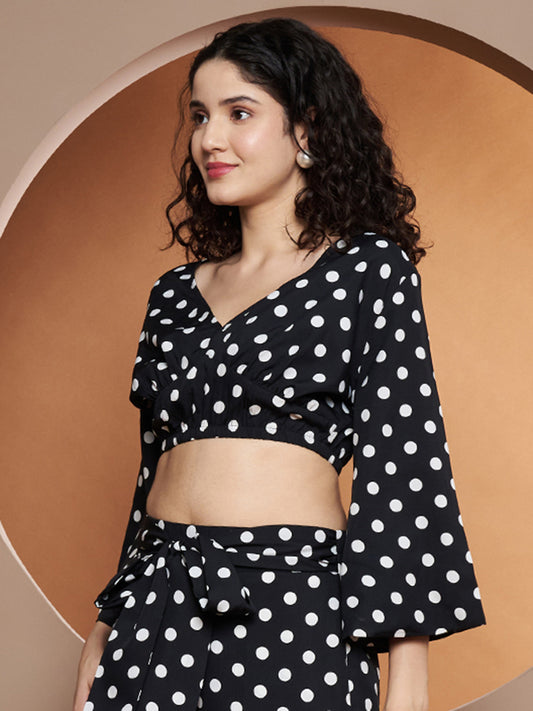 Printed Crop Top