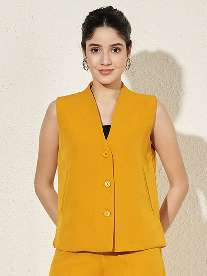 V Neck Waistcoat