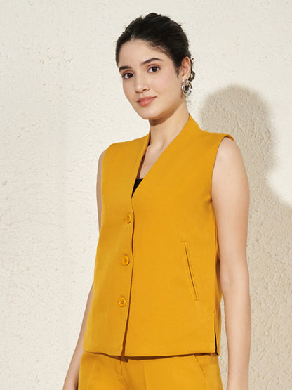 V Neck Waistcoat