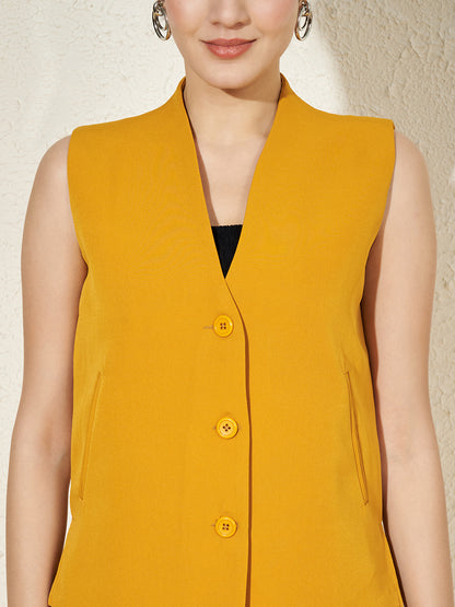 V Neck Waistcoat