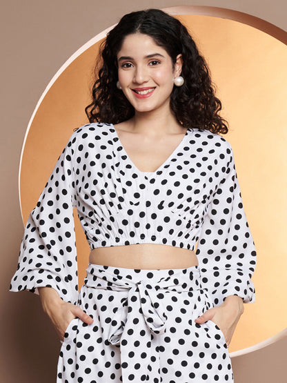 Printed Crop Top