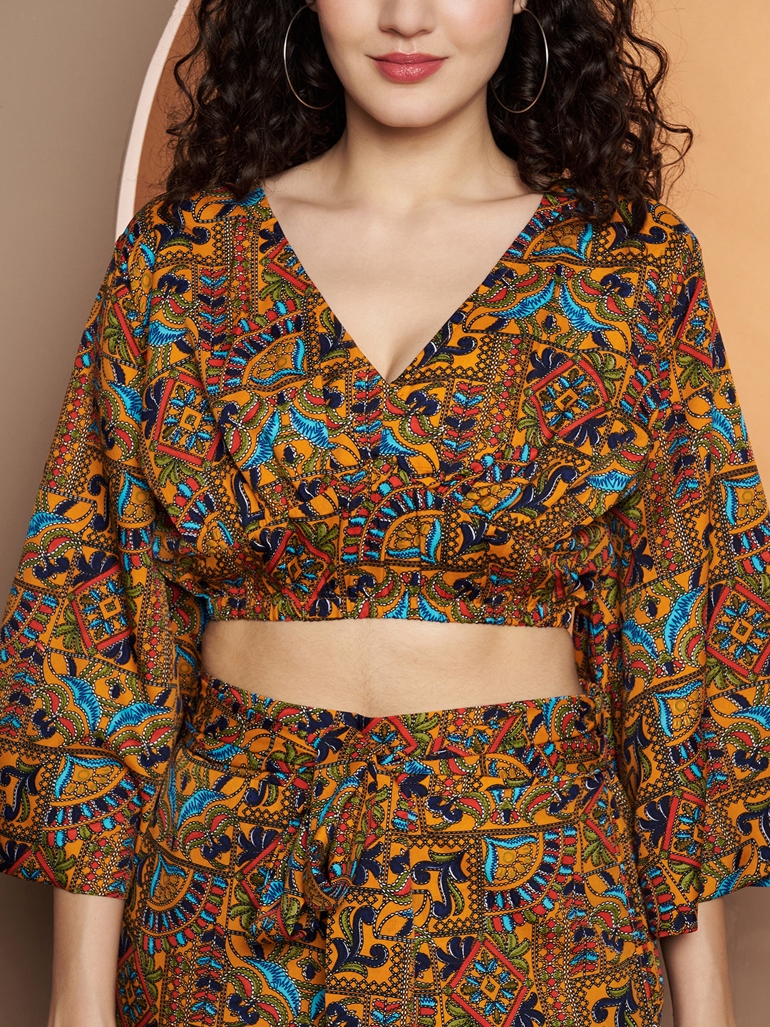 Printed Crop Top