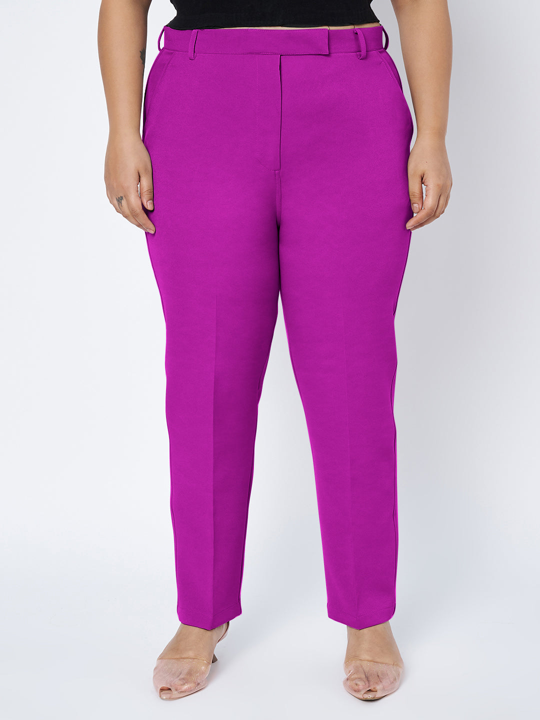 Plus Size 2 Pieces Suit