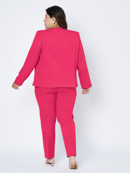 Plus Size 2 Pieces Suit