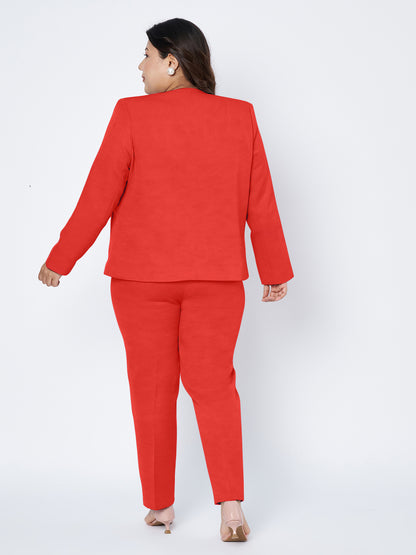 Plus Size 2 Pieces Suit