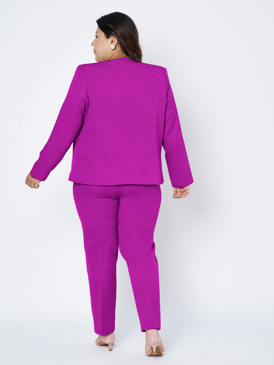 Plus Size 2 Pieces Suit