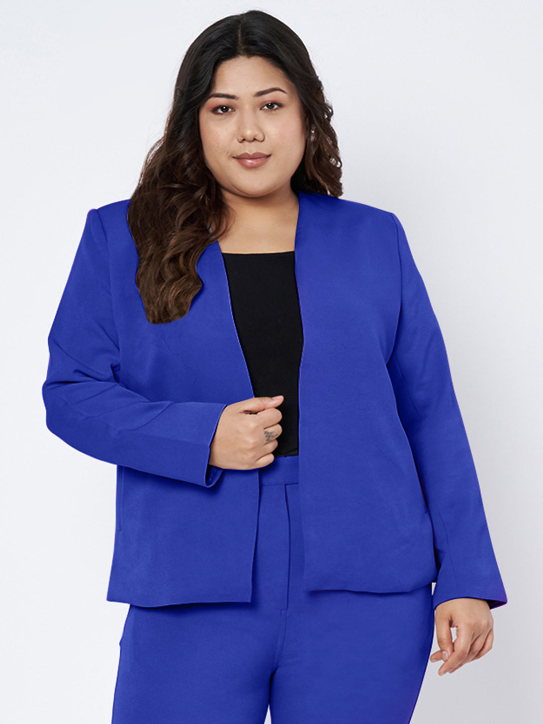 Plus Size 2 Pieces Suit