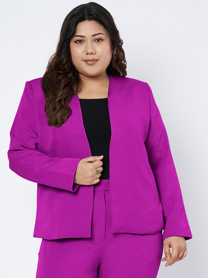 Plus Size 2 Pieces Suit