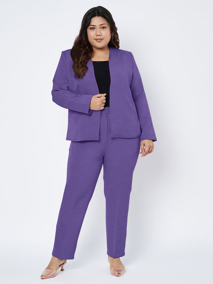 Plus Size 2 Pieces Suit