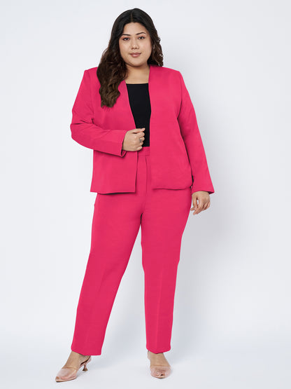 Plus Size 2 Pieces Suit