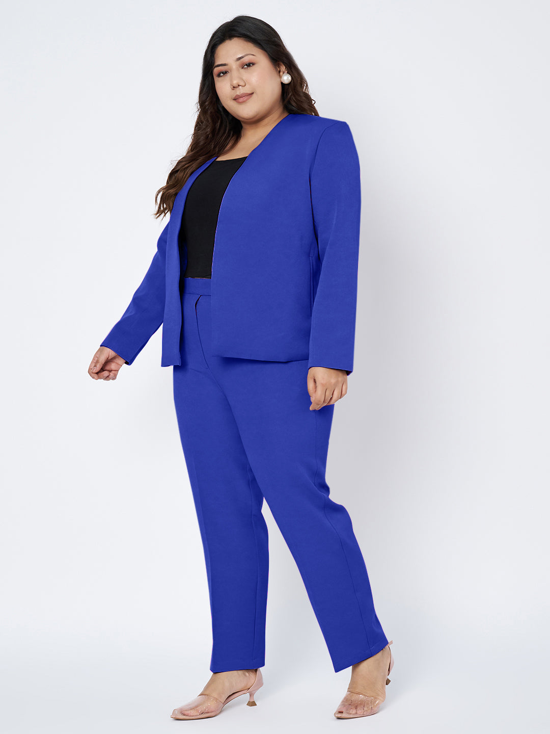 Plus Size 2 Pieces Suit