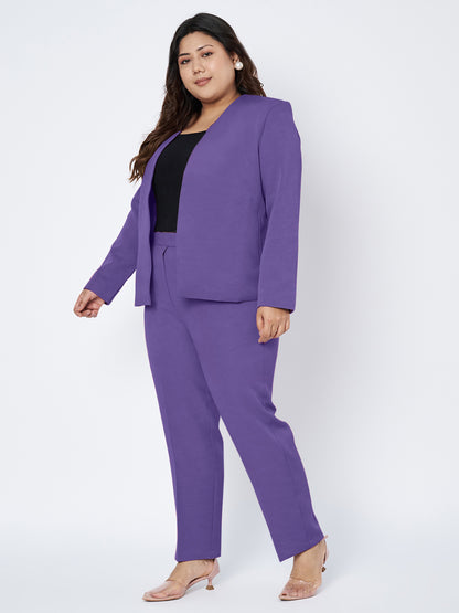 Plus Size 2 Pieces Suit