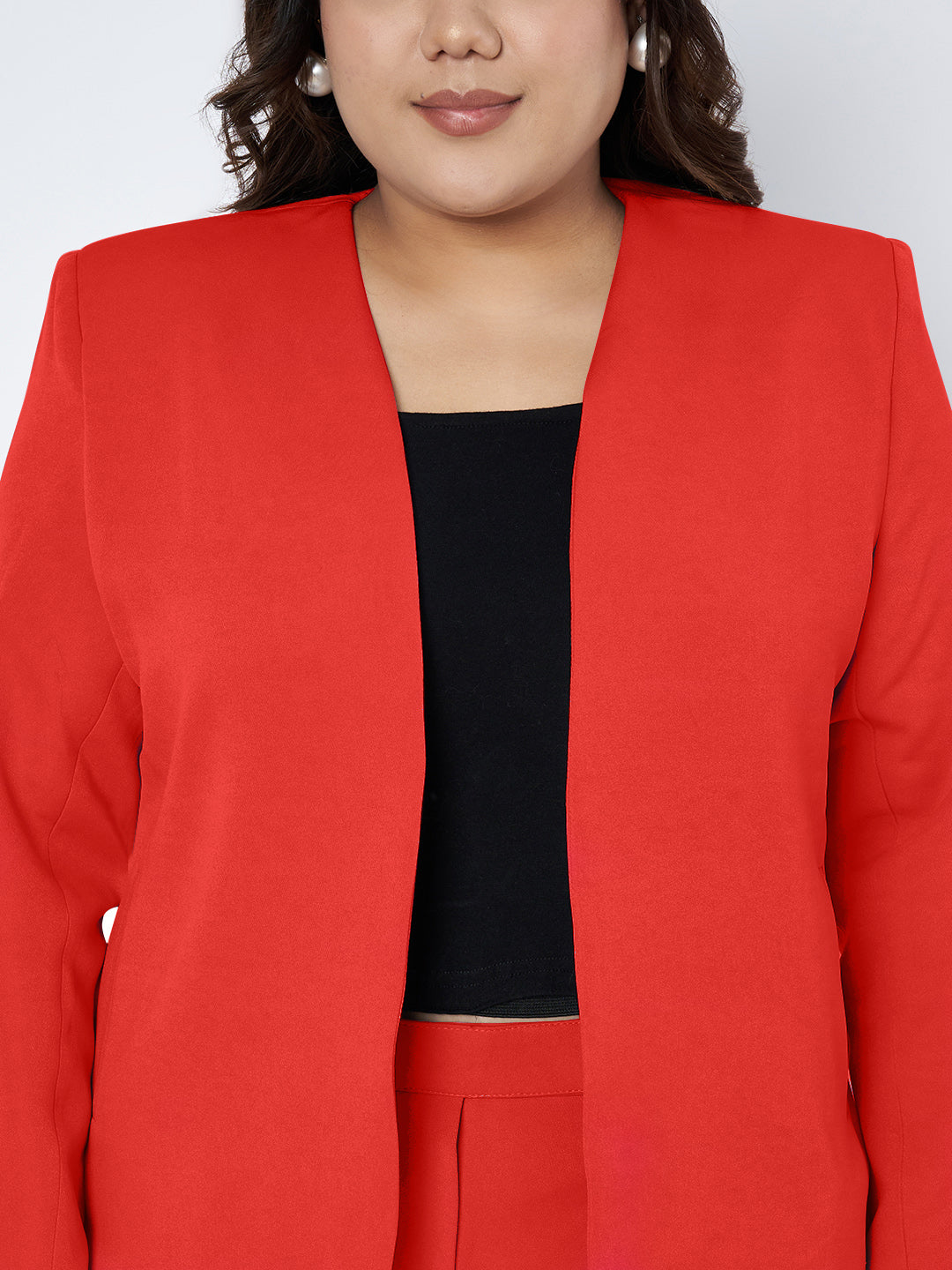 Plus Size 2 Pieces Suit