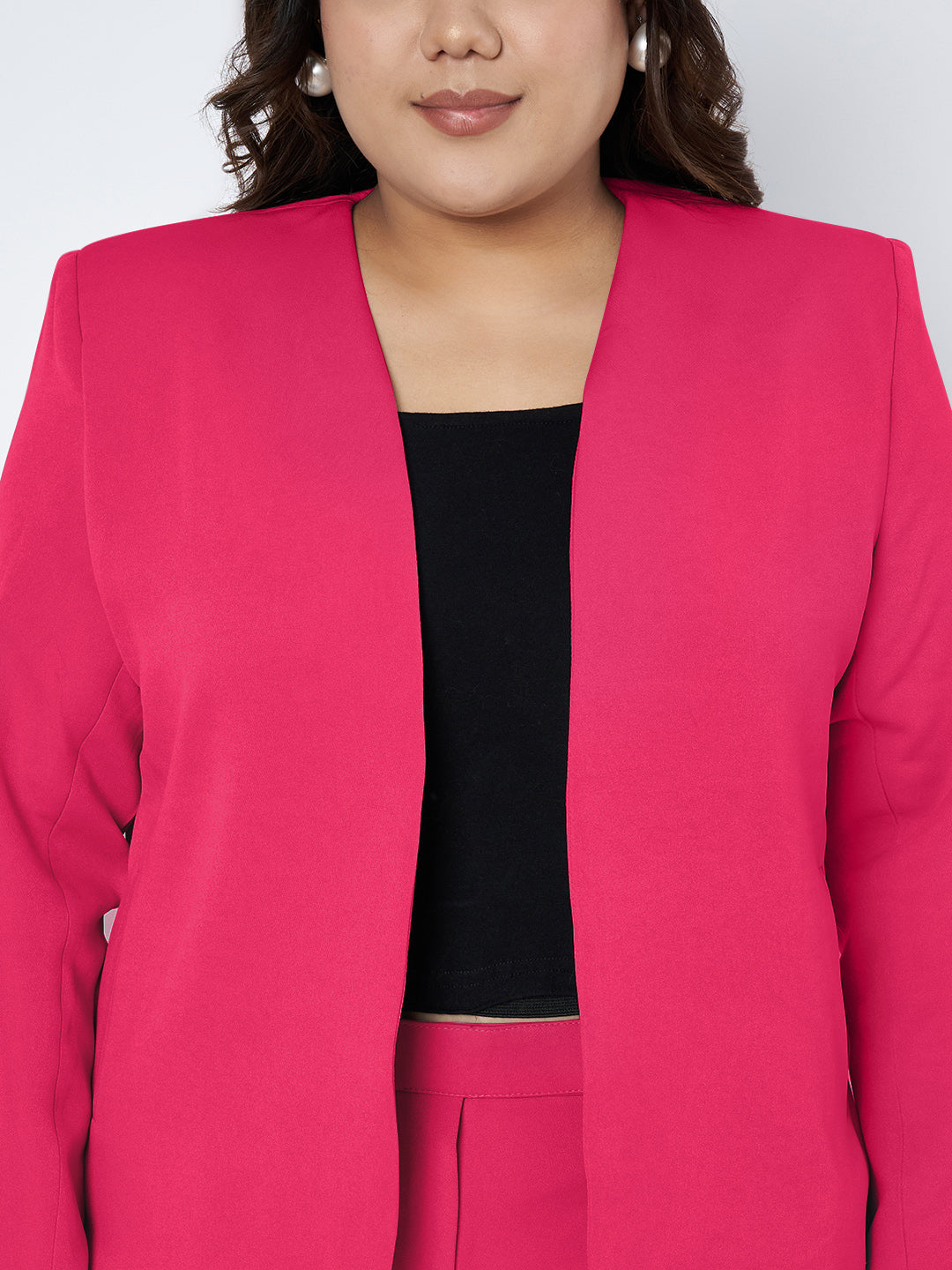 Plus Size 2 Pieces Suit