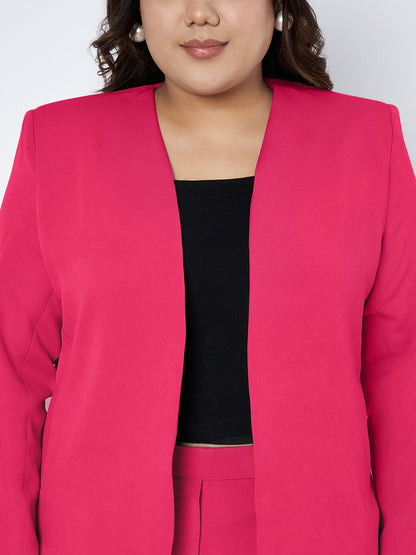 Plus Size 2 Pieces Suit