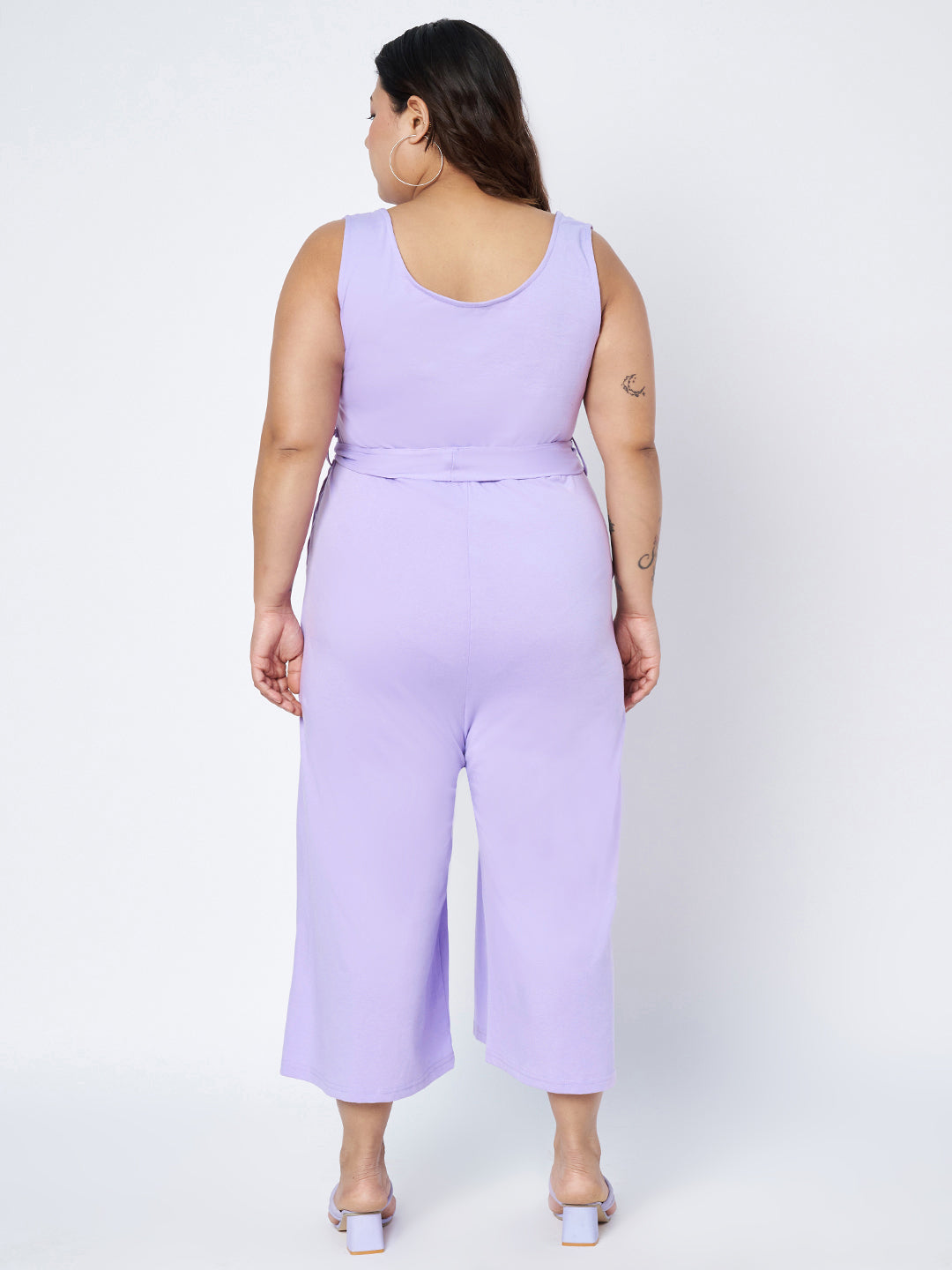 Plus Size Pure Cotton Jumpsuit