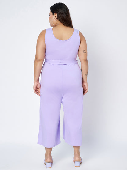 Plus Size Pure Cotton Jumpsuit