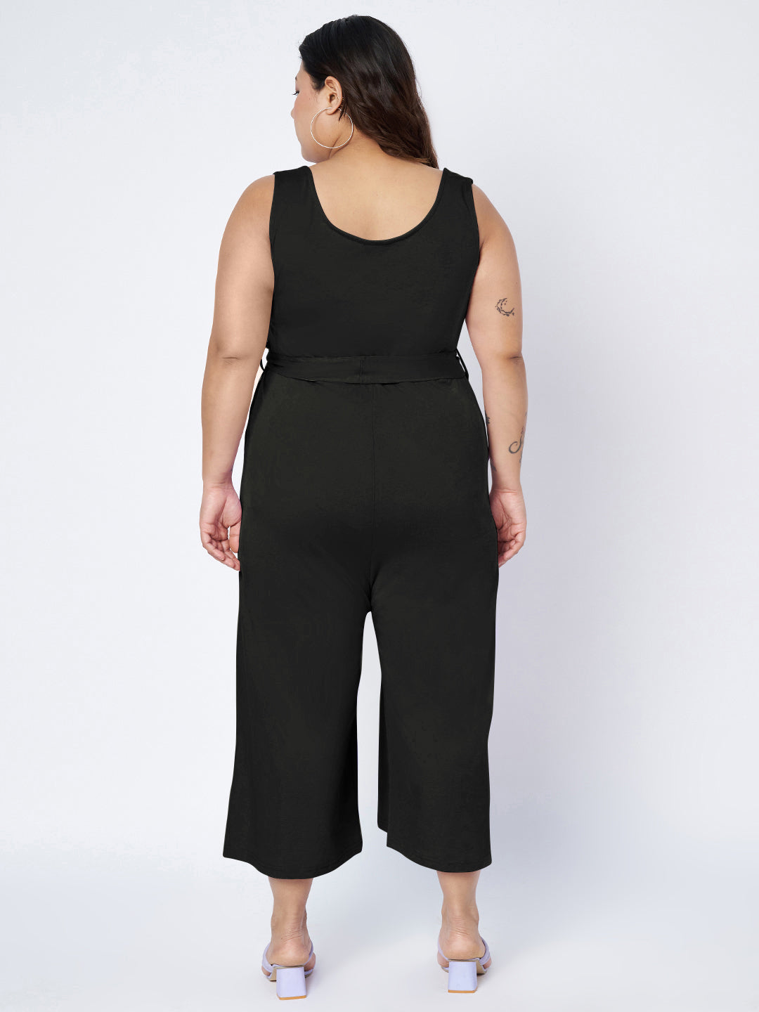 Plus Size Pure Cotton Jumpsuit