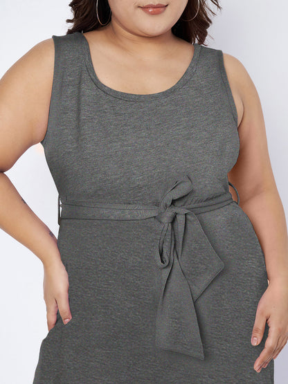 Plus Size Pure Cotton Jumpsuit